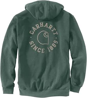 Carhartt Men's Rain Defender Loose Fit Midweight 1889 Graphic Sweatshirt