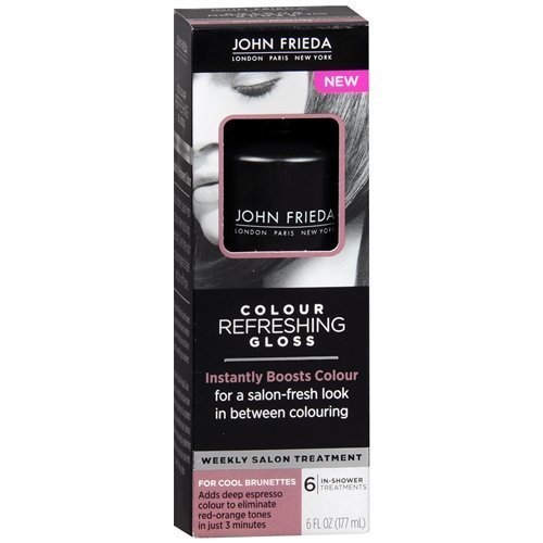 John Frieda Colour Refreshing Gloss, Cool Brunette, 6 Fl Oz