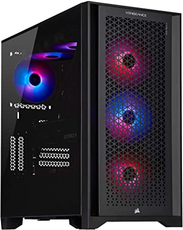 CORSAIR Vengeance a7200 Series Gaming PC - AMD Ryzen 9 5900X CPU - AMD Radeon RX 6800 XT Graphics - 32GB CORSAIR Vengeance RGB PRO DDR4 Memory