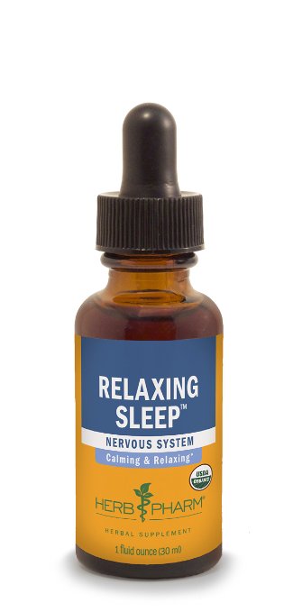 Herb Pharm Relaxing Sleep Herbal Formula with Valerian Extract - 1 Ounce