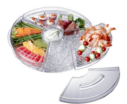 Prodyne AB-5-L Appetizers-On-Ice with Lids