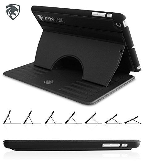 ZUGU CASE - iPad mini 1/2/3 (2012 - 2014) Case Prodigy Exec - Thin & Protective - Wake / Sleep Cover   Amazing Stand - Black - Formerly ZooGue
