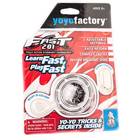 YoYoFactory Fast / F.A.S.T. 201 Professional YoYo (Color: Gray / Grey / Black)