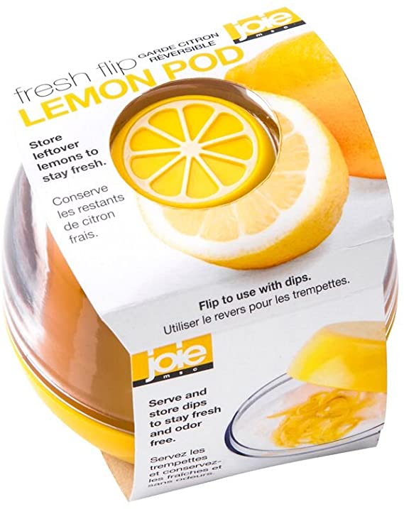 Joie Fresh Flip Lemon Saver Pod, Yellow