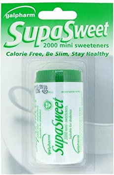 GALPHARM SupaSweet Calorie Free, Mini Sweeteners 2000's
