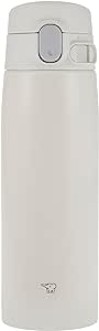 Zojirushi SM-VA60WA Vacuum Bottle 20 Ounce White