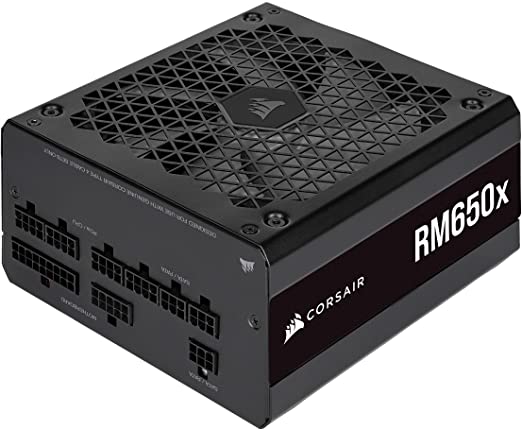 Corsair RMX Series (2021), RM650x, 650 Watt, Gold, Fully Modular Power Supply