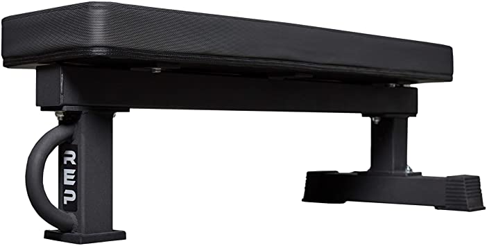 REP FB-5000 Competition Flat Bench for Weightlifting, Bench Press, Home and Garage Gyms, 1000 lb Rated