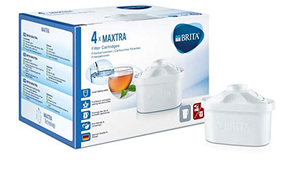 BRITA MAXTRA Water Filter Cartridges - Pack of 4