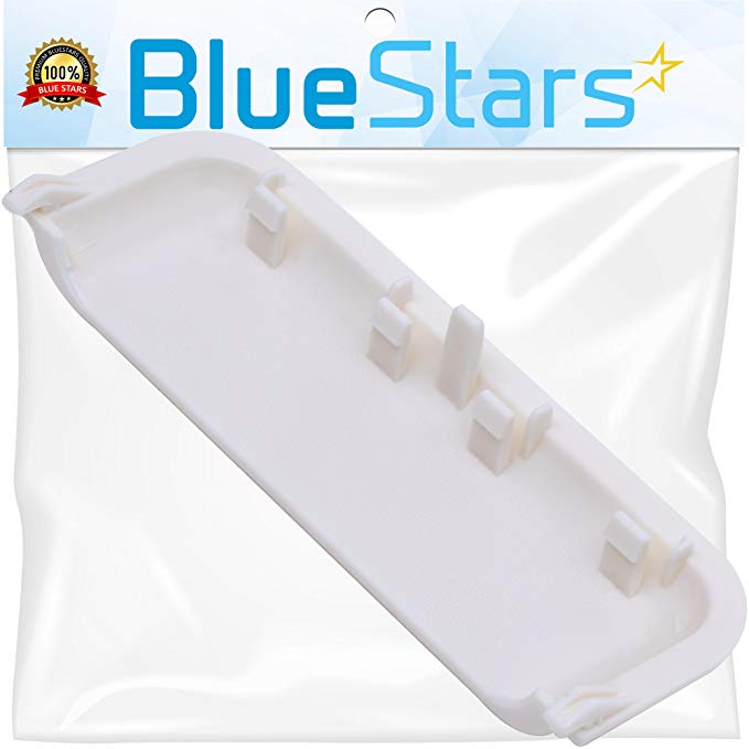 Ultra Durable W10861225 Dryer Door Handle Replacement by Blue Stars - Exact Fit for Whirlpool & Kenmore Dryer - Replaces AP5999398 PS11731583 W10714516