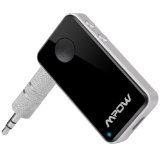 Mpow Streambot Mini Bluetooth 40 Receiver A2DP Wireless Adapter for Home Audio Music Streaming Sound System Bluetooth Car Kits with 35 mm Stereo Output for iPhone 6 6plus 5S 4S Galaxy S6 S5 and iOS android Smartphones