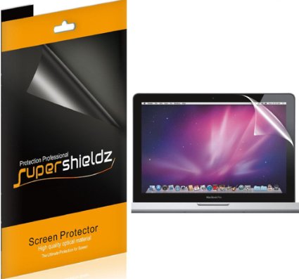 [3-Pack] SUPERSHIELDZ- Anti-Glare & Anti-Fingerprint (Matte) Screen Protector For Apple MacBook Pro 13" (With Retina Display Model Only)   Lifetime Replacements Warranty - Retail Packaging