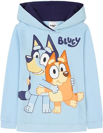 Bluey Hoodie Boys Girls Cotton Kids Hoody