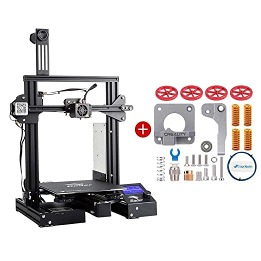 Creality Ender 3 Pro 3D Printer & All Metal MK-8 Extruder Drive Feeder