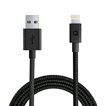 [2 Pack] nonda ZUS Super Duty Lightning Cable with Aramid Fiber, Apple MFi Certified, 4ft/1.2m, Charger and Data Sync for iPhone, iPad, iPod (Black)