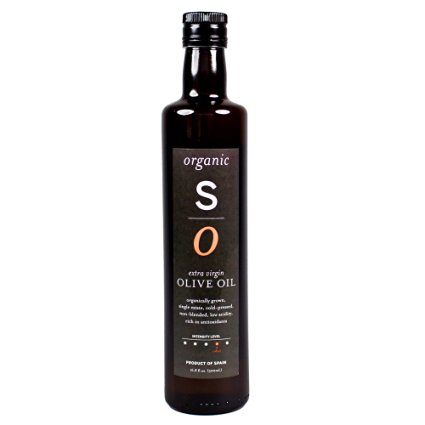 Extra Virgin Olive Oil Cold Pressed. Organic, Low Acidity, Robust Intensity, from Picual Olives, High Antioxidant Content.