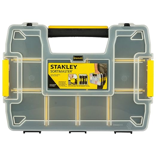 STANLEY STST1-70720 Stackable Master Organizer (Yellow & Black)