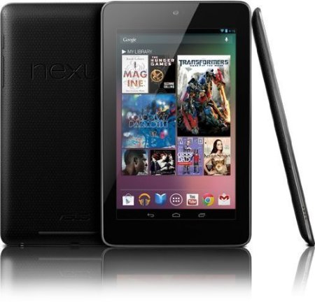 Google Nexus 7-inch 16GB Wi-Fi Tablet (Tegra 3 Quad-Core Processor 1.3GHz, 1GB DDR3 RAM, 16GB Onboard Storage, 1.2MP Front Camera, Android 4.1 Jelly Bean)