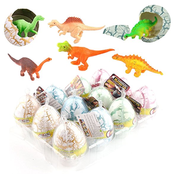 ZICA Magic Dinosaur Eggs,Cute Hatching Growing Multi Color Crack Dinosaur Eggs …