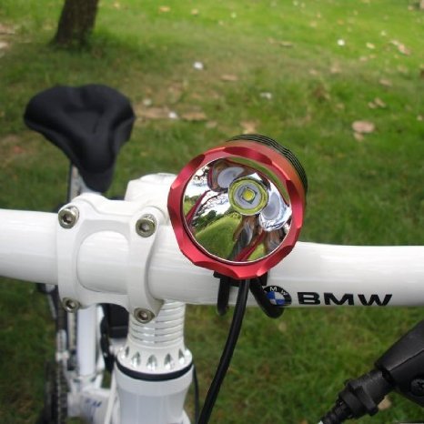 CREE XML XM-L T6 LED Bike Bicycle Light HeadLight HeadLamp 1200LM Red