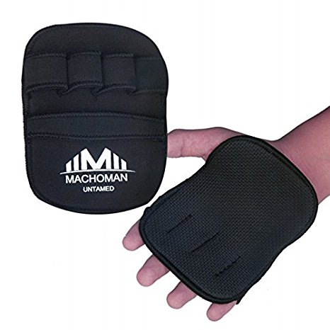 Grip Weight Lifting Pads Fitness Training Neoprene Gym Gloves Workout H-4