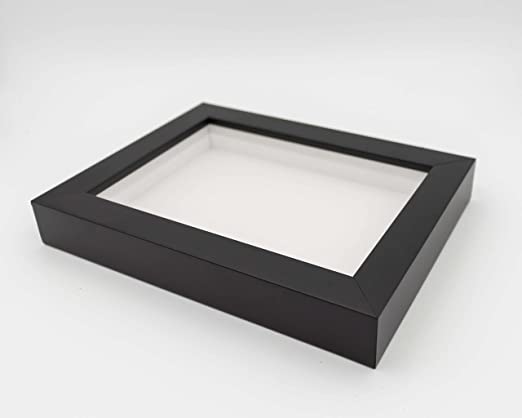 15x15 Black Shadowbox Frame - Shadow Box Frame Interior Size 15x15 by 1 Inches Deep - Black Frame Is Made to Display Items Up To 1 Inches Deep! Includes Shatter Resistant Acrylic, Backing, Hardware