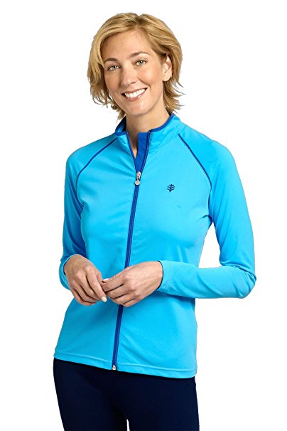 Coolibar UPF 50  Women's Long Sleeve Water Jacket - Sun Protective