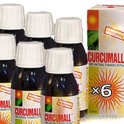 Curcumall High Absorbency Liquid Curcumin (6 bottles) Bulk Pack