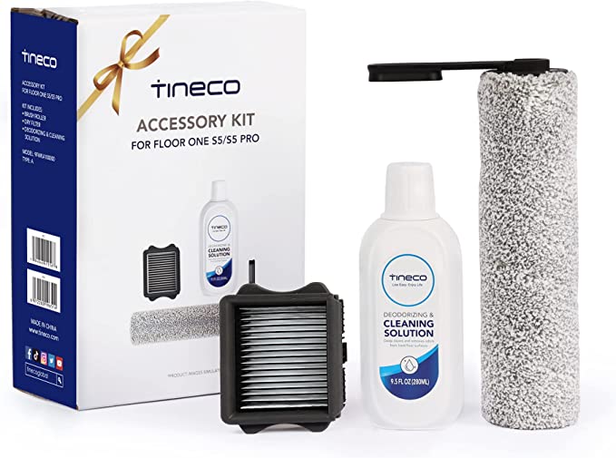 Tineco Floor ONE S5 and Floor ONE S5 PRO Replacement HEPA Assembly & Brush Roller & 280ml Solution Set (S5 & S5 PRO only)