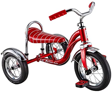 Schwinn Lil Sting-Ray Tricycle with Classic Banana Seat Red