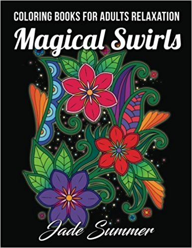 Coloring Books for Adults Relaxation: 100 Magical Swirls