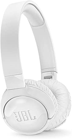 JBL Tune600BTNC in White – Over Ear Active Noise-Cancelling Bluetooth Headphones – Headset w/ Built-In Microphone – 12h   Wireless Streaming