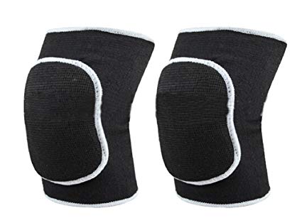 Natuworld Unisex Breathable Thicked Crashproof Antislip Dance Volleyball or Other Sports Foam Cotton Kneepads /Knees Brace Support /Knee Protector - 4colors Available