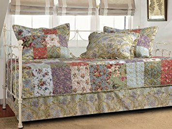 Greenland Home Blooming Prairie 5-Piece Daybed Set