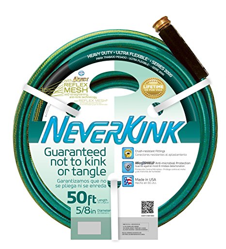 Apex 8605-50 NeverKink 2000 5/8-Inch by 50-Feet Heavy Duty Ultra Flexible Hose