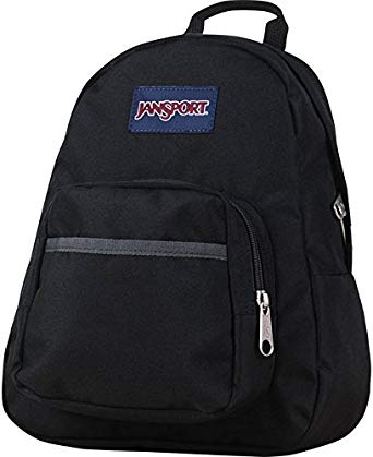 Jansport Mini Half Pint Backpack Bag Black Color