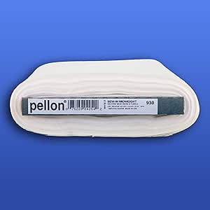 Pellon 20 x 30 yd Sew-in Midweight Interfacing, White