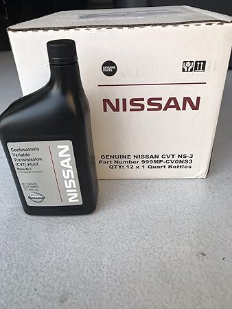Nissan Genuine OEM CVT-3 Transmission Fluid 999MP-NS300P (12 Quarts)