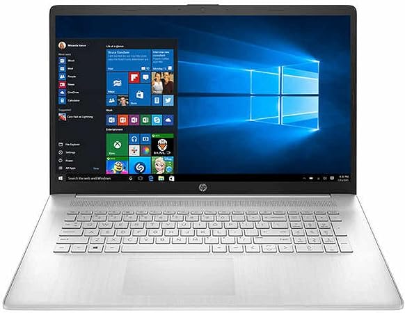 HP 2023 17.3” HD  Touchscreen Essential Laptop 6-Core AMD Ryzen 5 7530U AMD Radeon Graphics 12GB DDR4 1TB NVMe SSD USB-C WiFi AX BT Webcam HDMI1.4 Windows 10 Pro w/RE USB