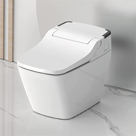 VOVO STYLEMENT TCB-090SA Smart Toilet, Bidet Toilet, One Piece Toilet with Auto Open/Close Lid, Auto Dual Flush, Heated Seat, Warm Water and Dry, Made in Korea