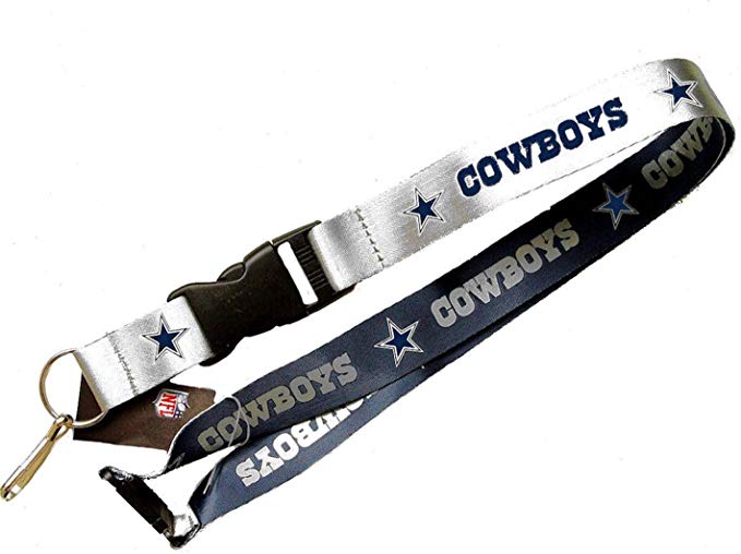 aminco NFL Dallas Cowboys Reversible Lanyard