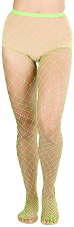 ToBeInStyle Women's Diamond Net Spandex Pantyhose