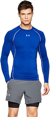 Under Armour Men's Ua Heatgear Long Sleeve Long Sleeves Long-Sleeve Functional Shirt, Breathable Long-Sleeve Shirt for Men