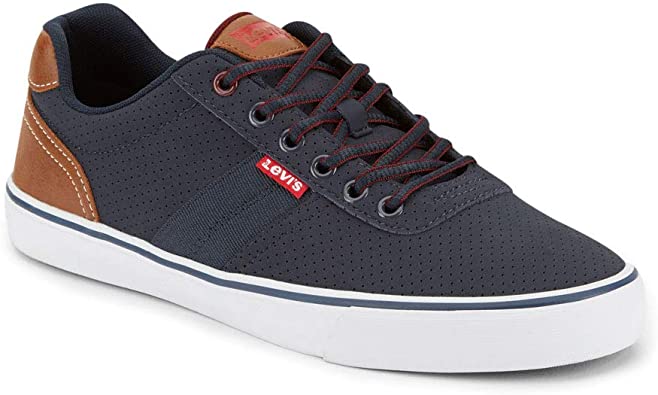 Levi's Mens Miles Perf PU NB Contrast Trim Casual Sneaker Shoe