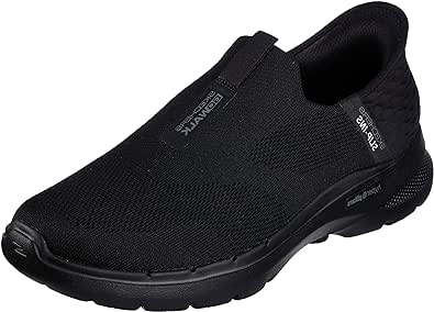 Skechers Mens Gowalk 6 Slip ins Athletic Slip on Walking Shoes | Casual Sneakers With Memory Foam