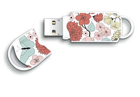 Integral Xpression 32 GB Butterfly Design USB Flash Drive