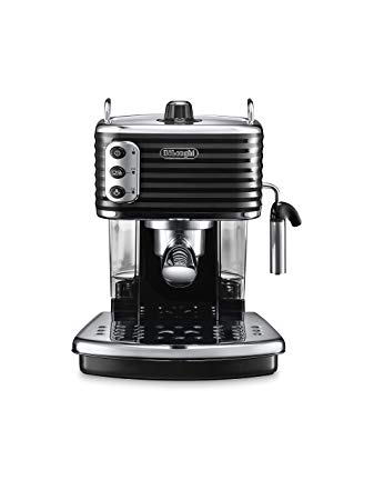 De'Longhi Scultura ECZ351BK Traditional Pump Espresso Machine - Black