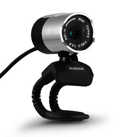 Ausdom Webcams Web Cameras HD Webcam 1080P with Built-in Noise-canceling Microphone