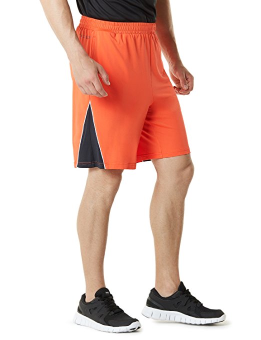 Tesla Men's Hyper Dri Quick Athletic Training Shorts Active w Pockets MBS03/CMBS01