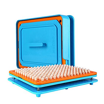 200pcs One Time (0#) Capsule Holder With Tamper For Size 0 Empty Capsules Holding Tray Pill Dispensers & Reminders